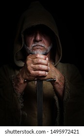 Medieval Monk Secret Society Dagger Stock Photo 1495972421 | Shutterstock