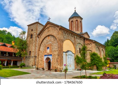 Medieval Serbian Orthodox Raca Monastery. Serbia. 