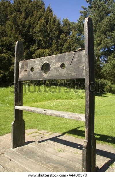 Medieval Stocks Stock Photo (Edit Now) 44430370