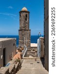 Medieval town of Castelsardo, Province of Sassari, Sardinia, Italy