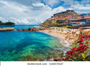 Medieval Town Of Castelsardo, Province Of Sassari, Sardinia, Italy