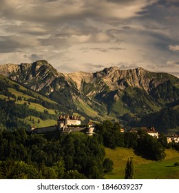 The Medieval Village Of Gruyeres, Switzerland