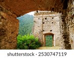 Medieval village of San Severino di Centola,Salerno,Campania,Italy