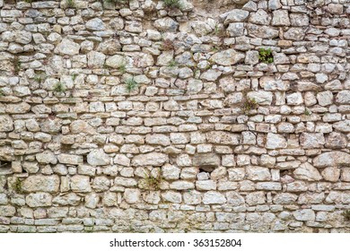 Medieval Wall As Background