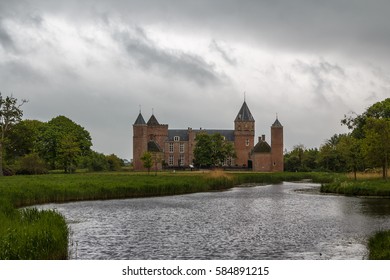 Medieval Westhove castle, Netherlands