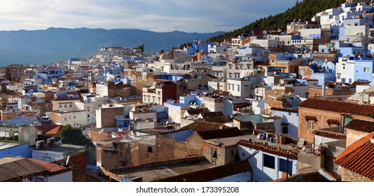 Medina of Chefchaouen city in Morocco, North Africa