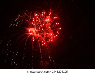 Medina, OH / USA - July 3rd, 2019: Fourth Of A July Celebration