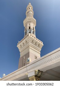 Medina, Saudi Arabia - March 22, 2019: Al-Masjid an-Nabawi