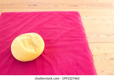 Meditation Cushion On The Floor