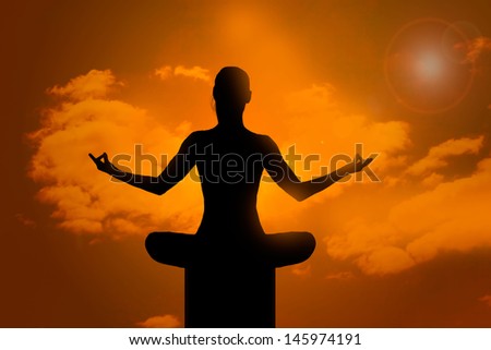 Meditation pose