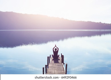 meditation and yoga background - Powered by Shutterstock