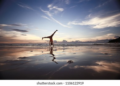 Yoga Beach Meditation Sunset People Sunrise Silhouette Woman Sun Young Meditating Nature Healthy Sea Lifestyle Female Body Morning Relaxation Sky Exercise Ocean Health Fitness Water Girl Group Harmony Lotus Pose Relax