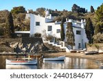 Mediterranean coast. Portlligat. Dali house. Costa Brava. Catalonia, Spain