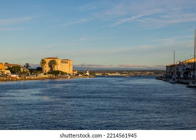 Mediterranean Coastal Environment Station, On The Edge Of The Etang De Thau, At Sunrise