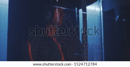 Similar – Image, Stock Photo lifelike. 1 Human being