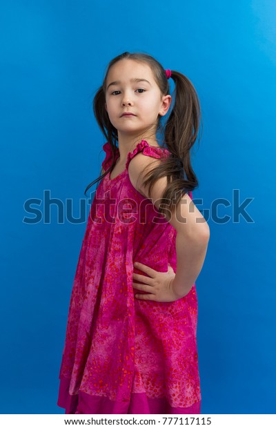 Medium Shot Adorable Asian Little Girl Stock Photo Edit Now