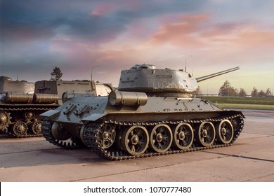 Medium Tank Of Combat Support T-34