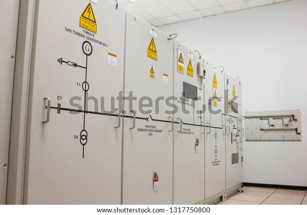 Medium Voltage Switchgear Mimic Diagram Safety Stock Photo Edit Now 1317750800