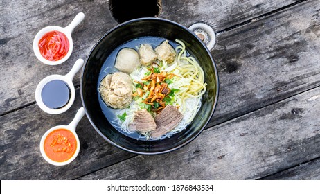 Mee Bakso Or Meat Soup Noodle -- All Time Local Favorite