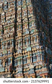 Meenakshi Amman Temple In Bright Sunny Day