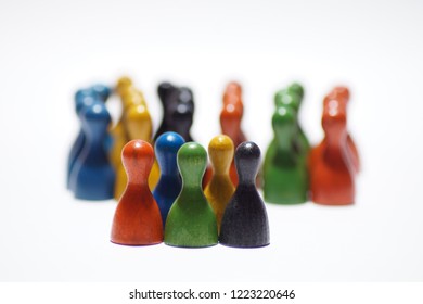 Meeples Political Parties Stock Photo 1223220646 | Shutterstock