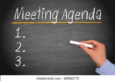 Meeting Agenda