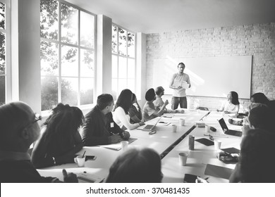 Meeting Business Corporate Business Connection Concept - Shutterstock ID 370481435