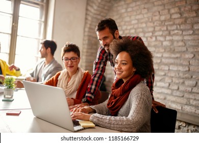 meeting designers team in modern office - graphic designers working
 - Powered by Shutterstock