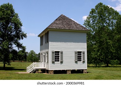 Meeting House At New Echota Cherokee Capital, Calhoun, Georgia, USA, 26.05.2016 