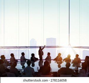 Meeting Room Business Meeting Leadership COncept