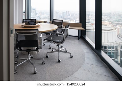 Meeting Room Professional Board Room Lit By Natural Light Chairs And Table Modern Office Fitout