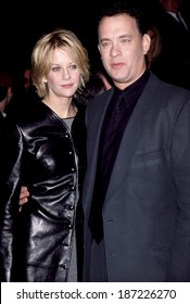 Meg Ryan, Tom Hanks At The New York Premiere Of YOU'VE GOT MAIL, December 10, 1998