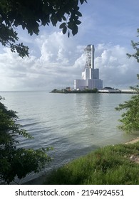 Mega Structure Tower In Chetumal, Mexico, August 8th 2022