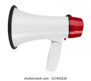 Megaphone Hand Isolated On White Background Stock Photo Edit Now Megaphone Hand Isolated On White Background Stock Photo Edit Now