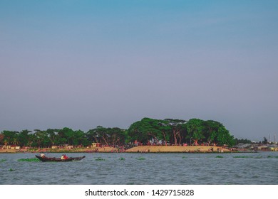 The Meghna River In Chandpur