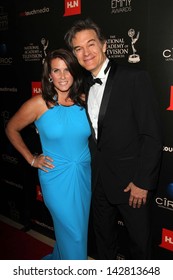 Mehmet Oz And Wife Lisa At The 40th Annual Daytime Emmy Awards, Beverly Hilton Hotel, Beverly Hills, CA 06-16-13