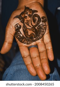 Mehndi Design For Groom Ganesha Ji