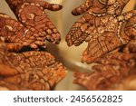 Mehndi is a form of body art originating from the Indian subcontinent, in which decorative designs are created on a person