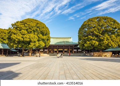 Meiji Shrine In Tokyo, Japan