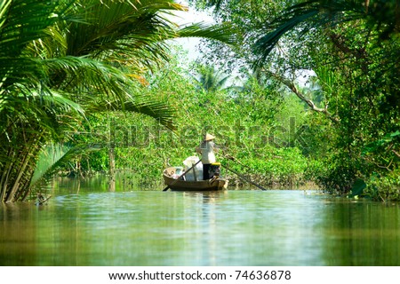 Mekong delta, Can Tho, Vietnam