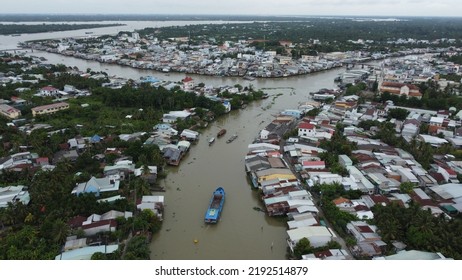 The Mekong Delta River Vietnam 