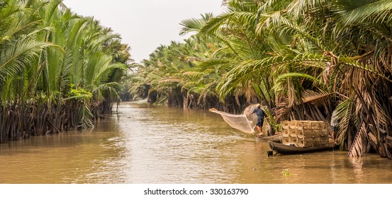 Mekong Delta In Vietnam