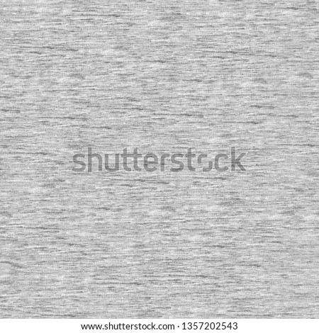 Melange seamless fabric texture.  Gray heather fabric seamless pattern. Real grey knitted fabric.