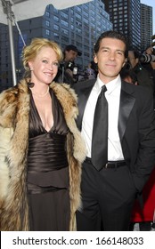 Melanie Griffith, Antonio Banderas At TAKE THE LEAD Premiere, Loews Lincoln Square Theater, New York, NY, April 4, 2006