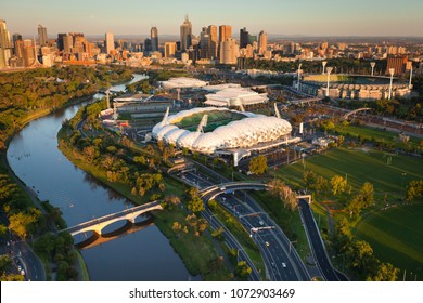 Melbourne Aerial Skyline