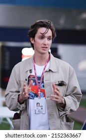 MELBOURNE, AUSTRALIA - APRIL 9: Australian Snowboarder Scotty James At The 2022 Australian Formula 1 Grand Prix On 9th April 2022