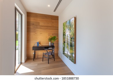 Melbourne, Australia - Circa October, 2020: Small Study Room In A House