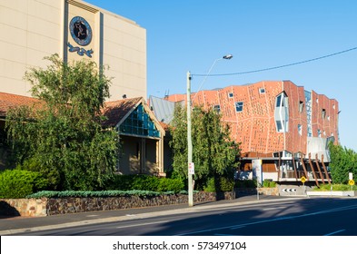 Melbourne, Australia - February 7, 2017: Carey Baptist Grammar School Is A Prestigious Independent Private School On Barkers Road In Kew.