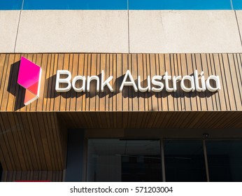 Melbourne, Australia - January 3, 2017: Bank Australia, Formerly Bankmecu And Members And Education Credit Union Is A Customer Owned Bank. This Is Its Corporate Headquarters In Kew.