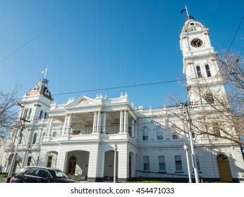 Melbourne, Australia - July 16, 2016: Malvern Town Hall Is The Seat Of The City Of Stonnington Local Government Area.